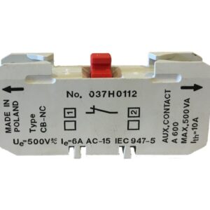 Вспомогательный контактный блок Danfoss 037H0112 типа CB-NC